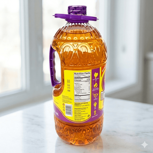 Mamador Vegetable Oil 3.5L — by Mamador — Cooking Oils from NG — Afrizonemart — view 2