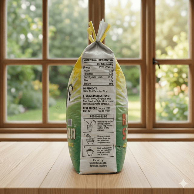 Royal Stallion Parboiled Rice 10kg — by Royal Stallion — Rice from NG — Afrizonemart — view 3