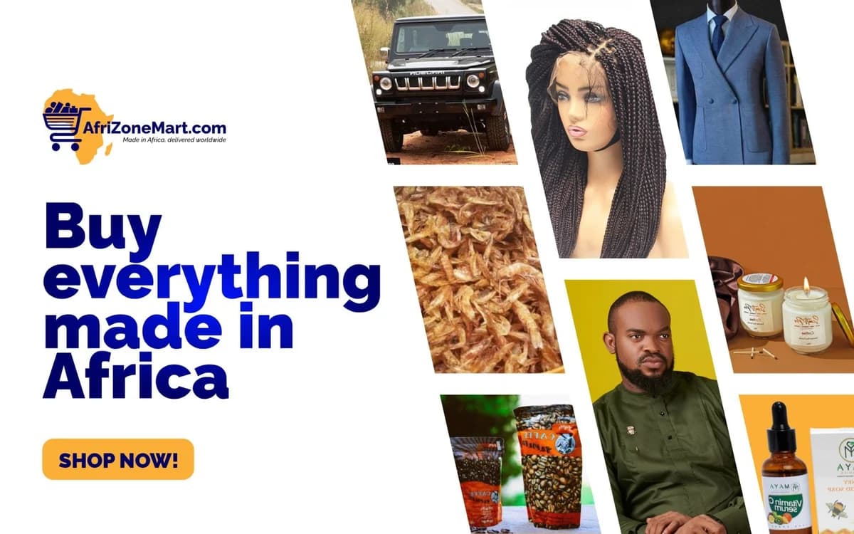 Buy everything made in Africa