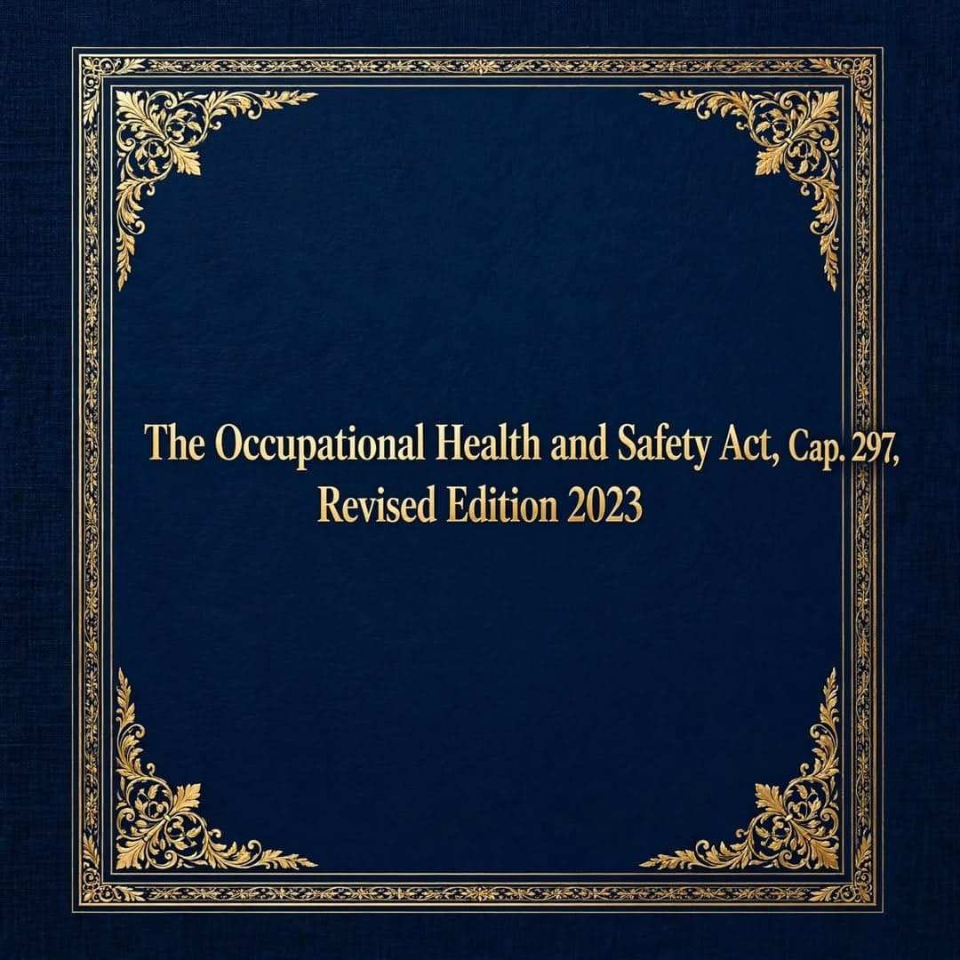 The Occupational Health and Safety Act, Cap. 297, Revised Edition 2023