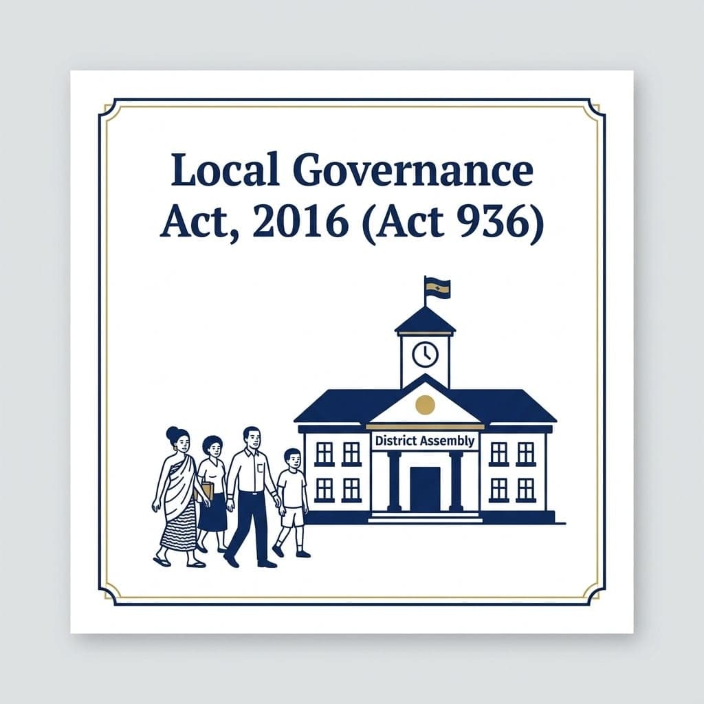 Local Governance Act, 2016 (Act 936)