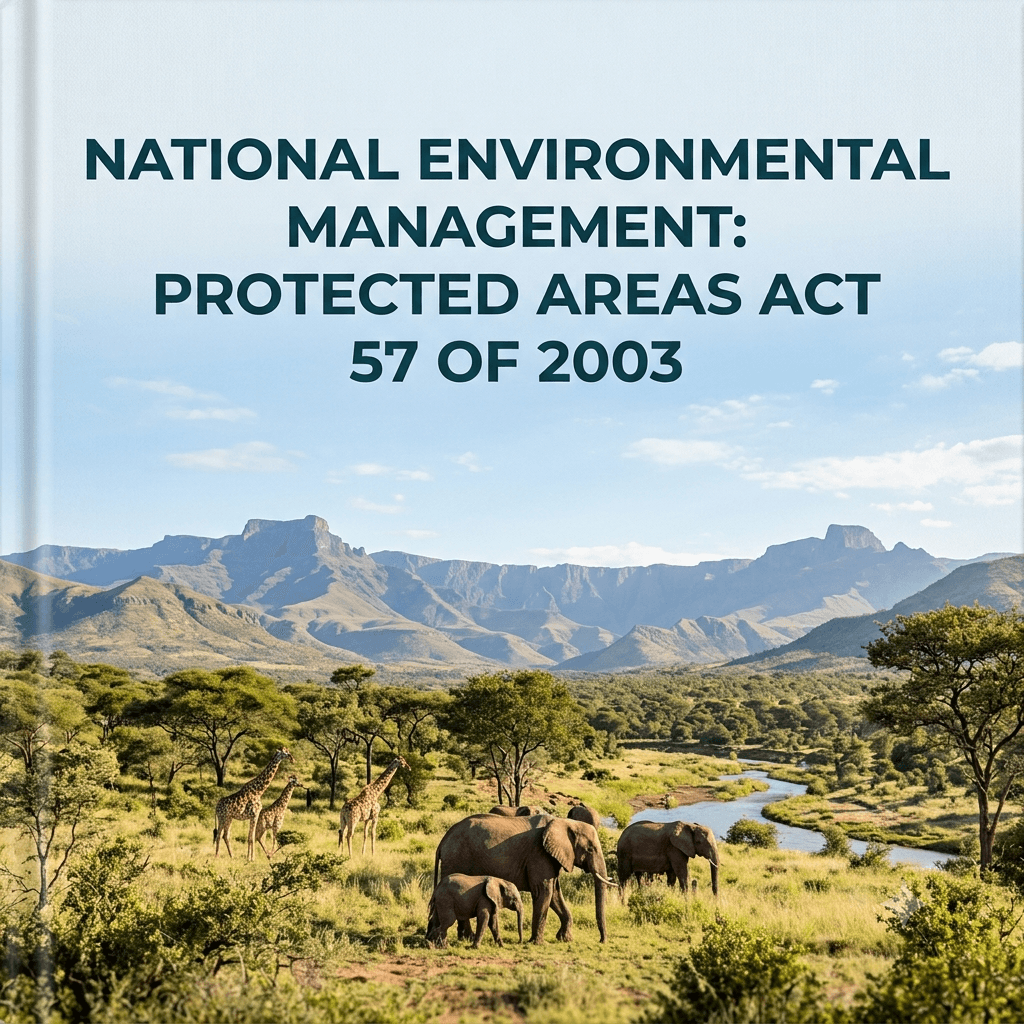 National Environmental Management: Protected Areas Act 57 of 2003
