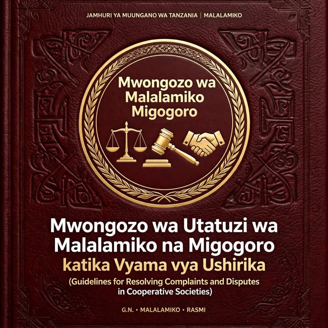 Mwongozo wa Utatuzi wa Malalamiko na Migogoro katika Vyama vya Ushirika (Guidelines for Resolving Complaints and Disputes in Cooperative Societies)