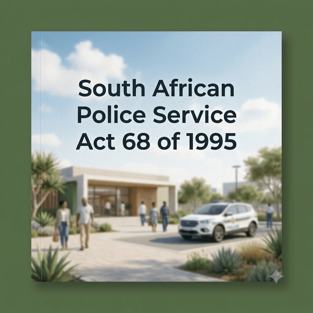 South African Police Service Act 68 of 1995