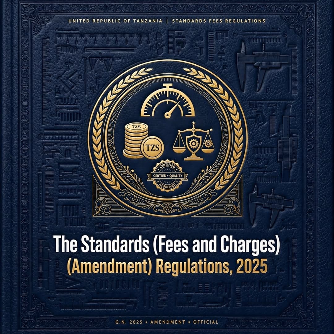 The Standards (Fees and Charges) (Amendment) Regulations, 2025