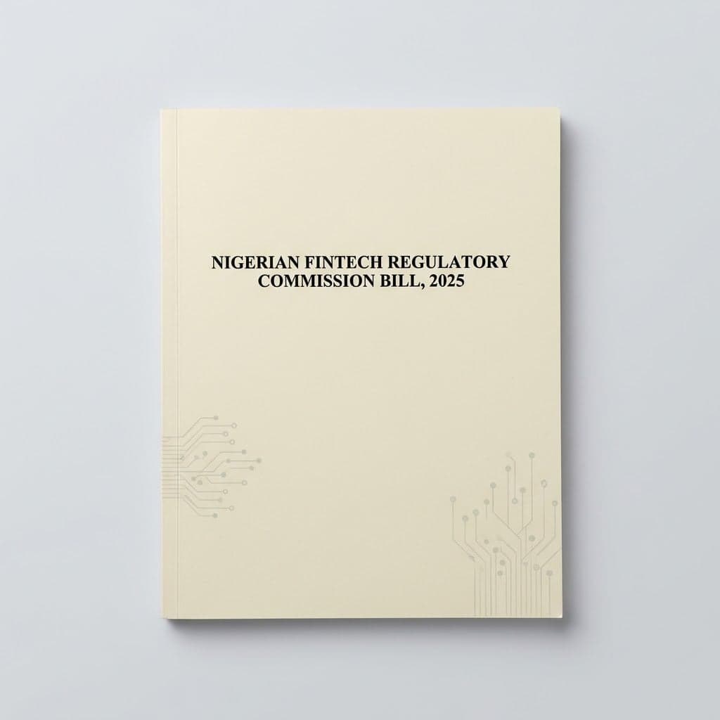 Nigerian Fintech Regulatory Commission Bill, 2025