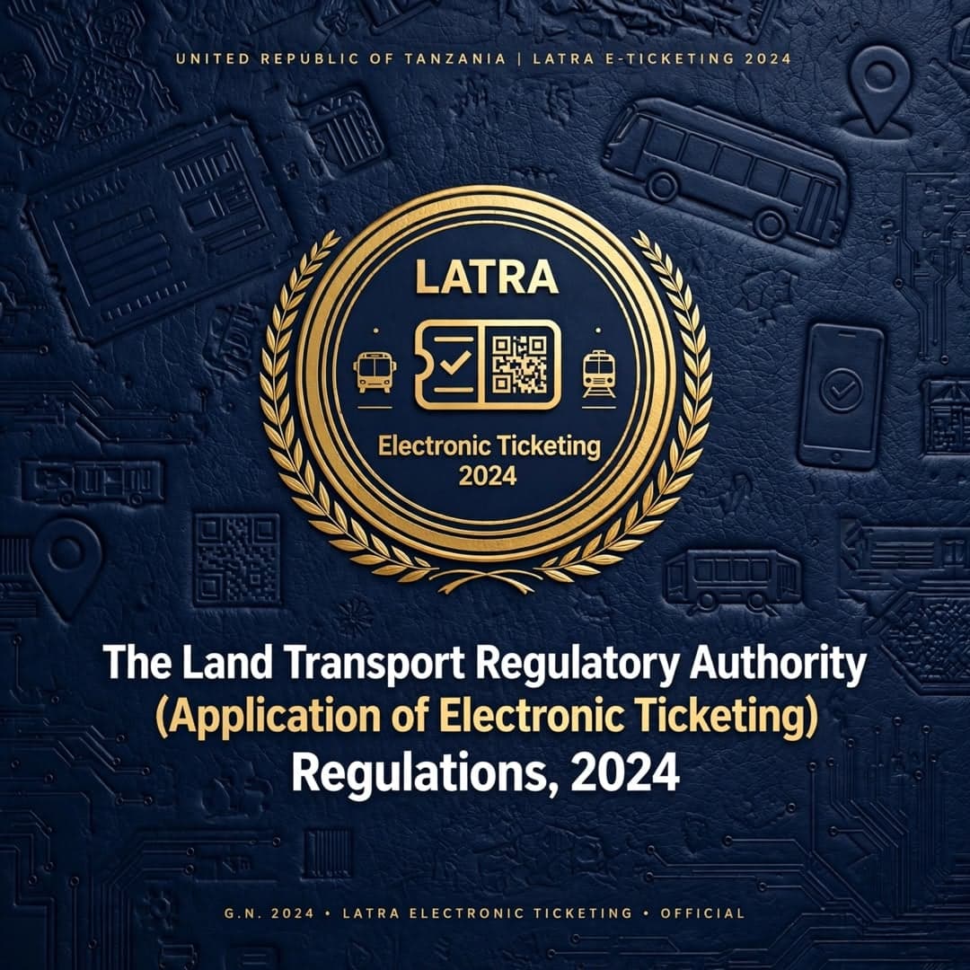 The Land Transport Regulatory Authority (Application of Electronic Ticketing) Regulations, 2024