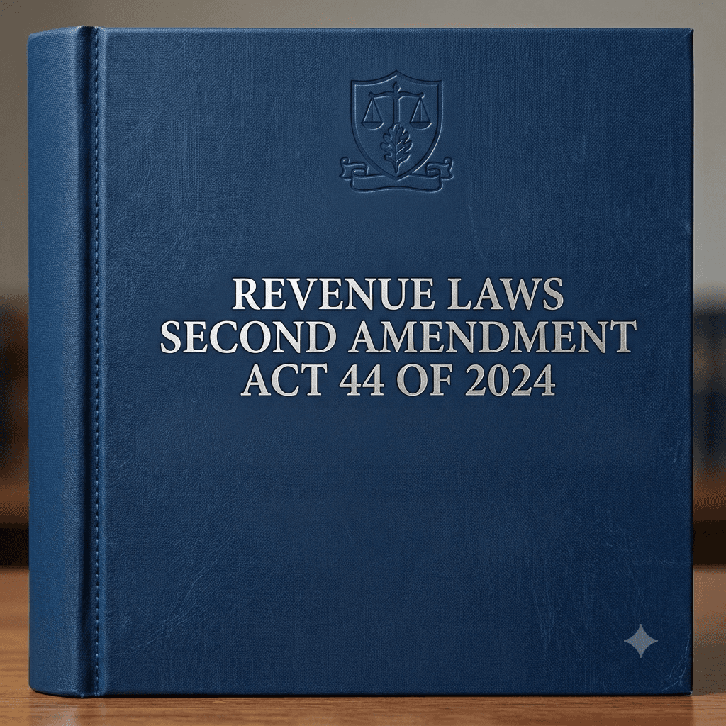Revenue Laws Second Amendment Act 44 of 2024 (English / Afrikaans)