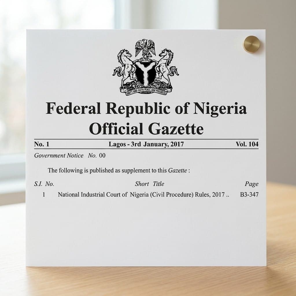 National Industrial Court of Nigeria