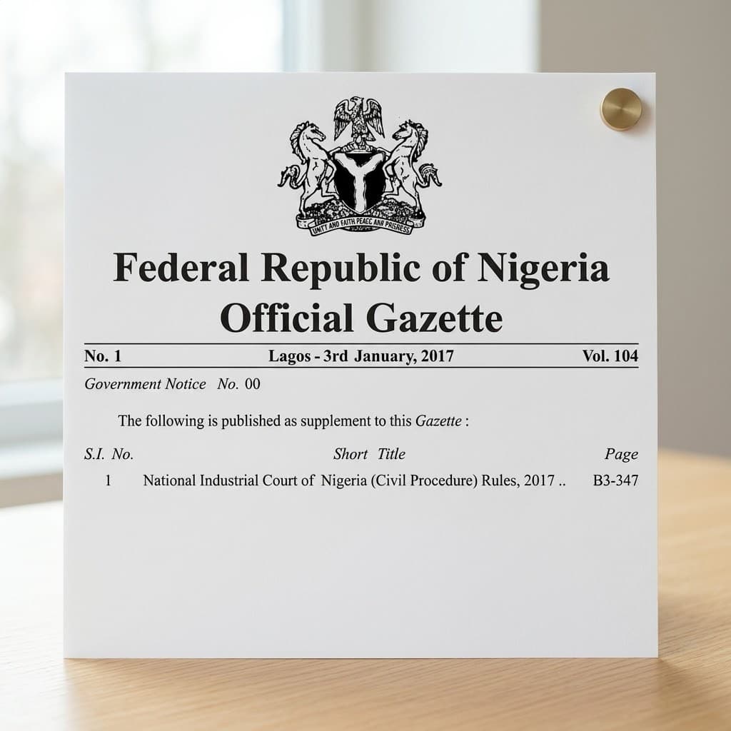National Industrial Court of Nigeria