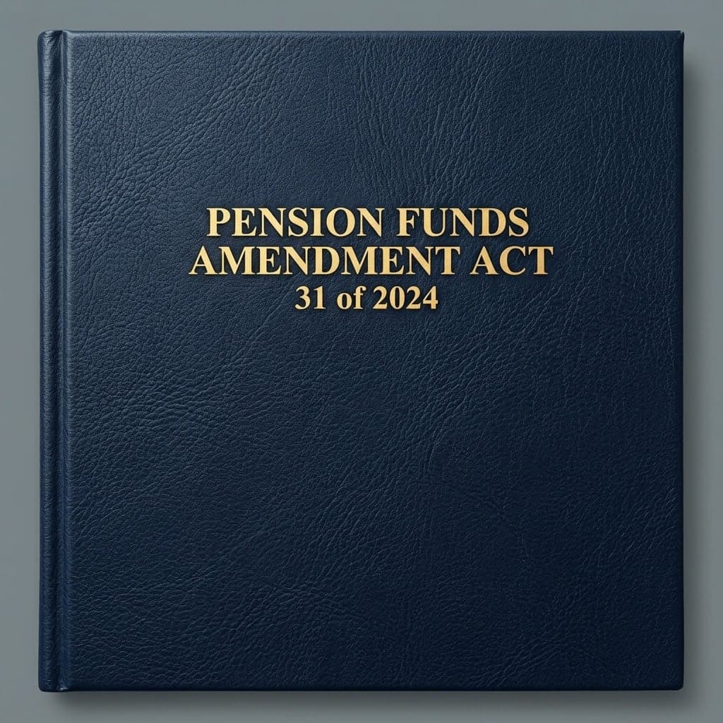Pension Funds Amendment Act 31 of 2024 (English / Afrikaans)