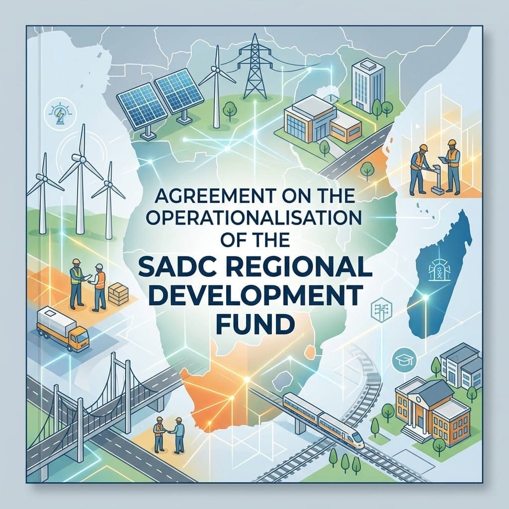 Agreement on the Operationalisation of the SADC Regional Development Fund - English - signature page updated - Malawi & Zambia - August 2018