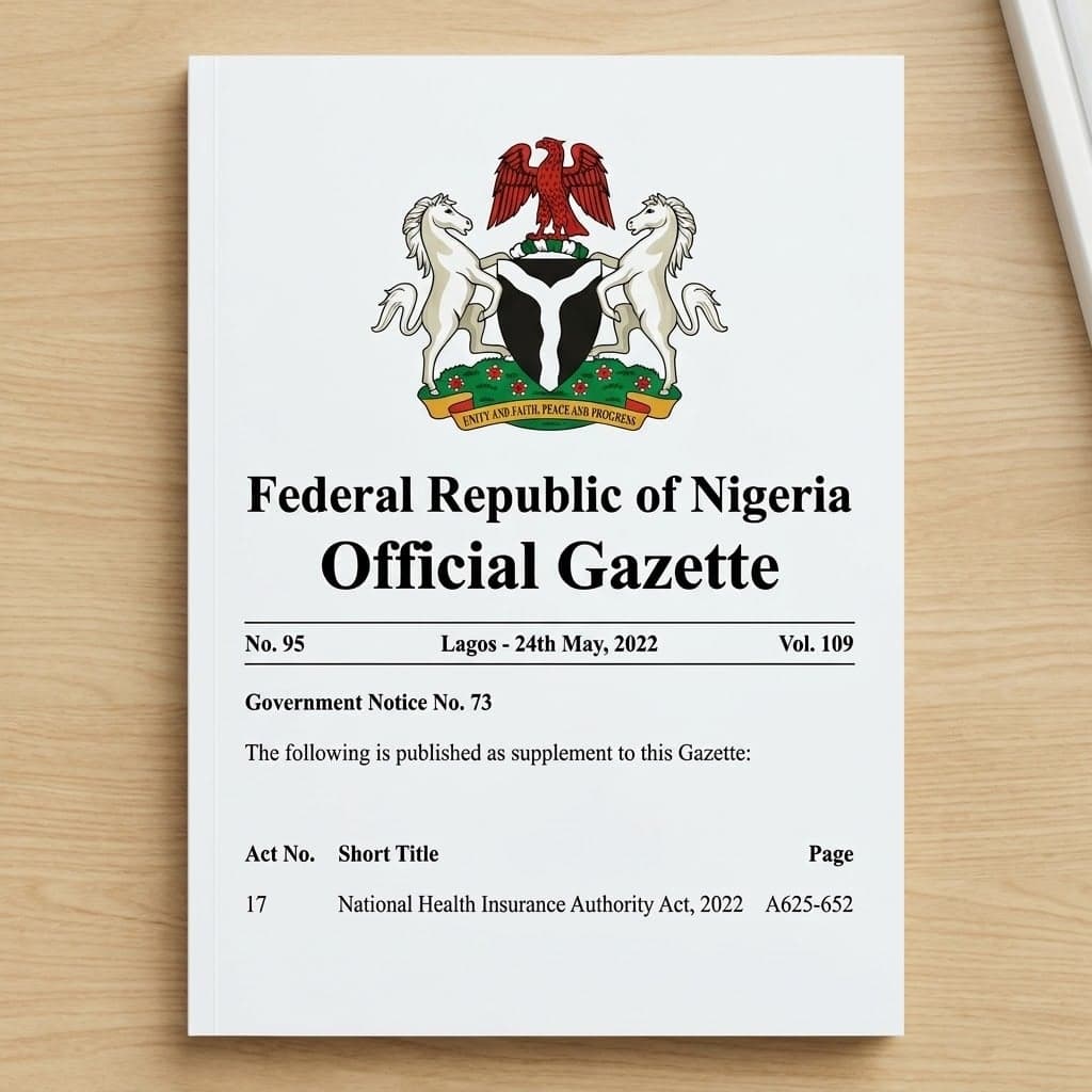 National Health Insurance Authority Act, 2022