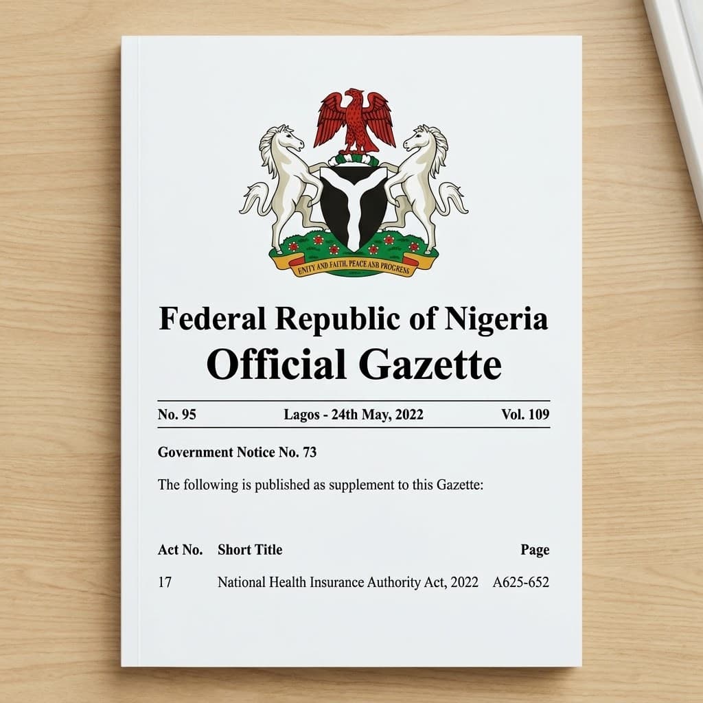 National Health Insurance Authority Act, 2022