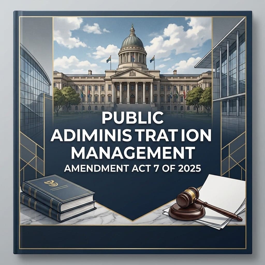 Public Administration Management Amendment Act 7 of 2025 (English / isiXhosa)