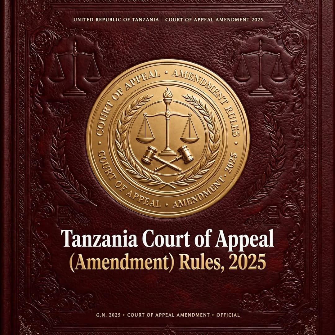 Tanzania Court of Appeal (Amendment) Rules, 2025