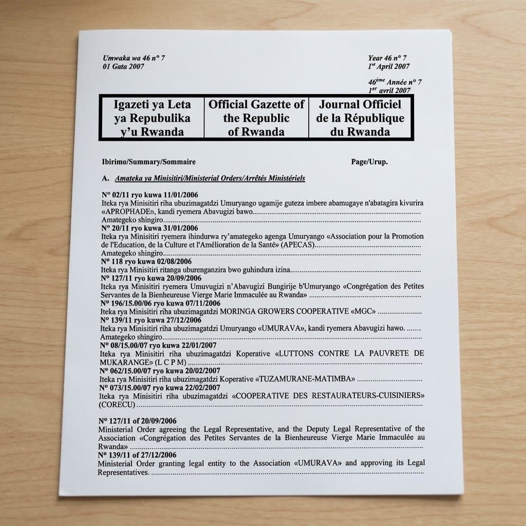 Granting Legal Personality to Sœurs Servantes de la Charité