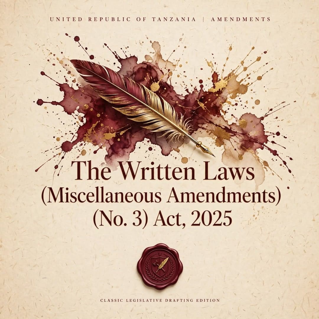 The Written Laws (Miscellaneous Amendments) (No. 3) Act, 2025