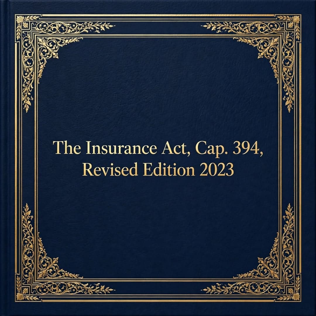 The Insurance Act, Cap. 394, Revised Edition 2023