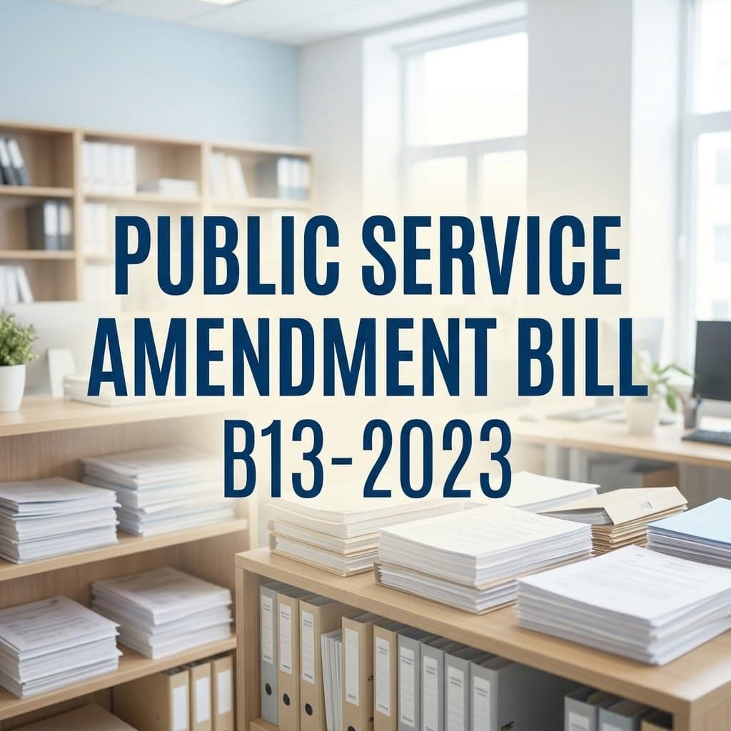 Public Service Amendment Bill B13-2023