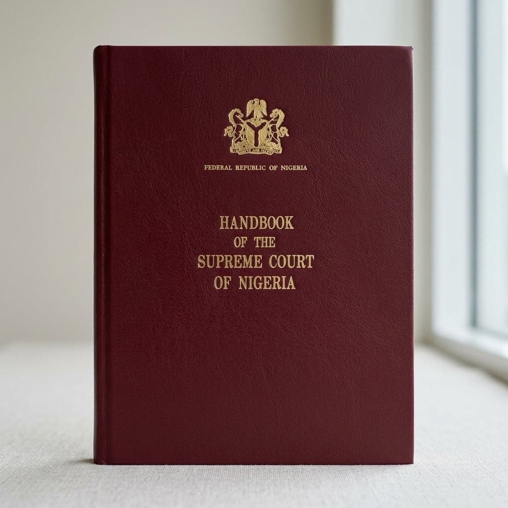 Handbook of the Supreme Court of Nigeria