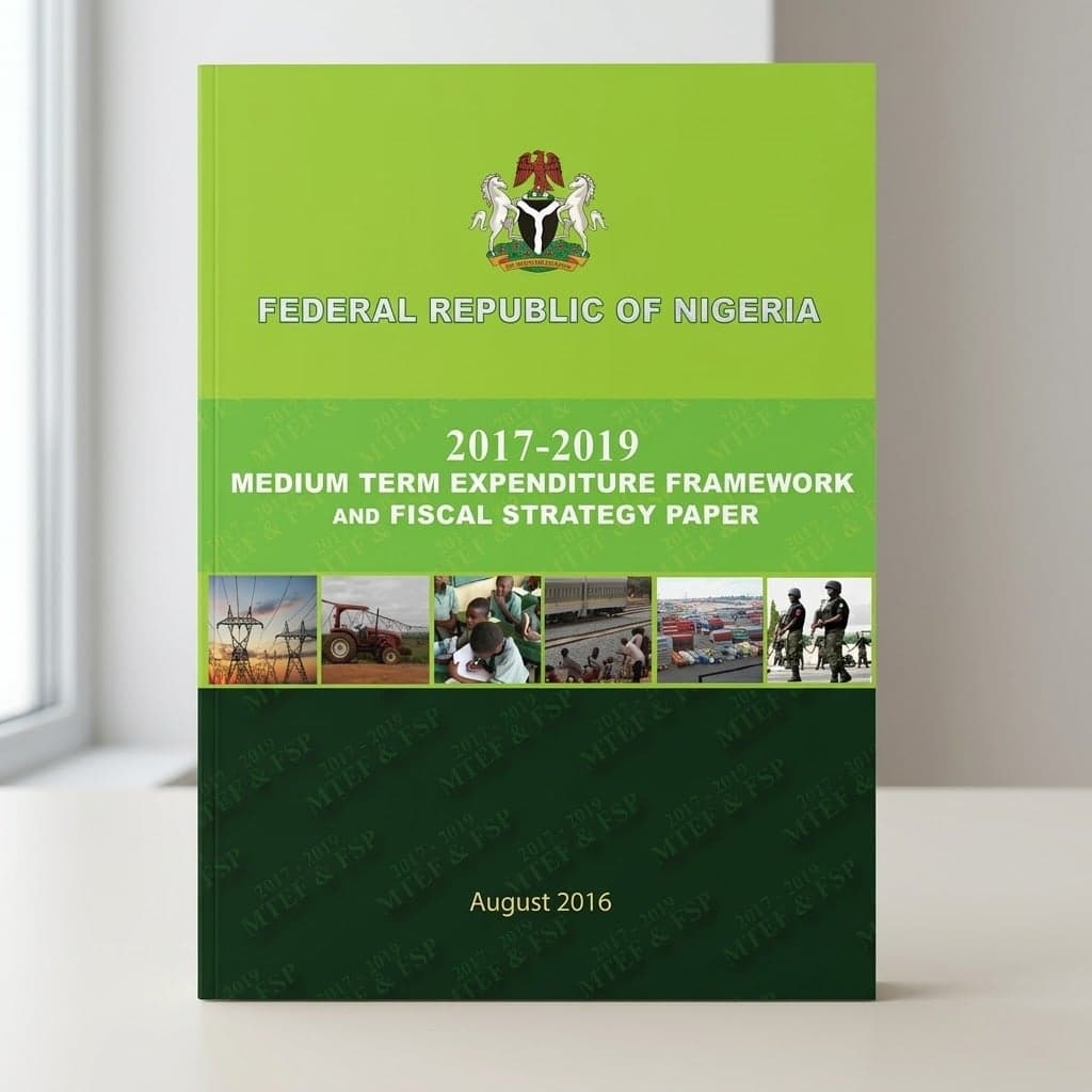 Nigeria's 2017–2019 Medium-Term Expenditure Framework & Fiscal Strategy Paper