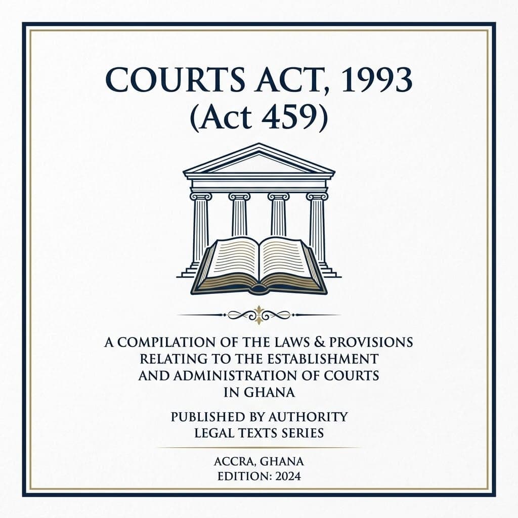 Courts Act, 1993 (Act 459), as amended