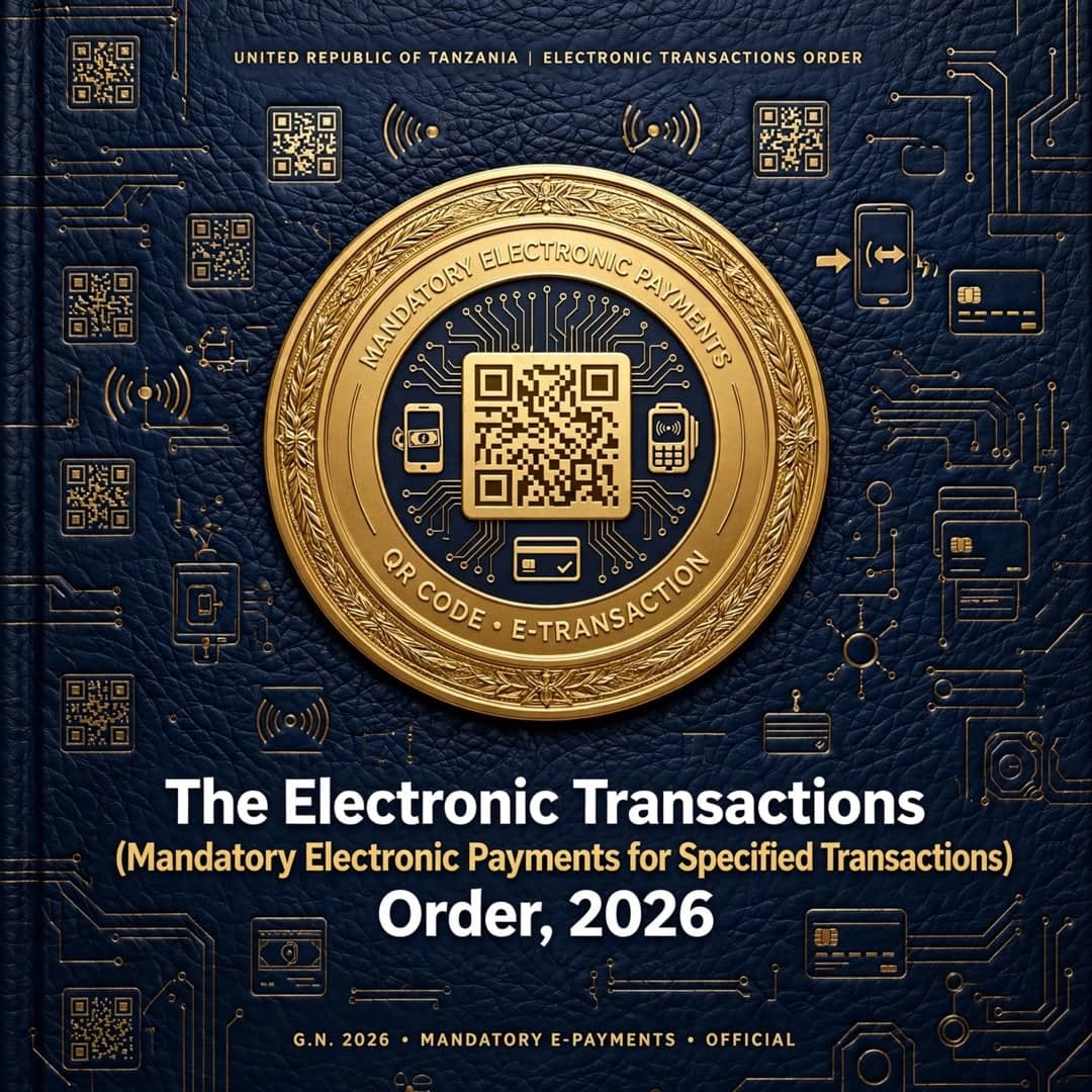 The Electronic Transactions (Mandatory Electronic Payments for Specified Transactions) Order, 2026 2. Slug: