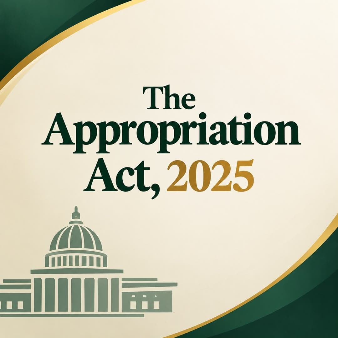 The Appropriation Act, 2025