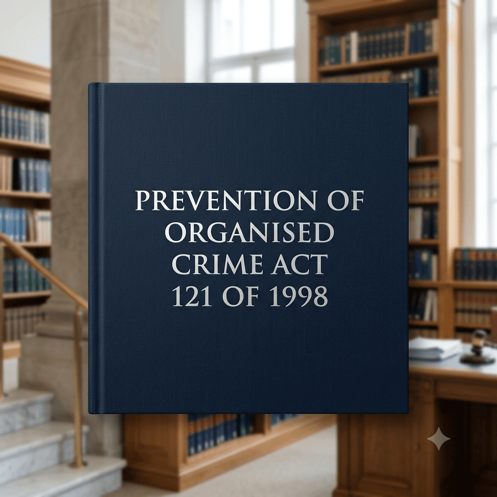 Prevention of Organised Crime Act 121 of 1998
