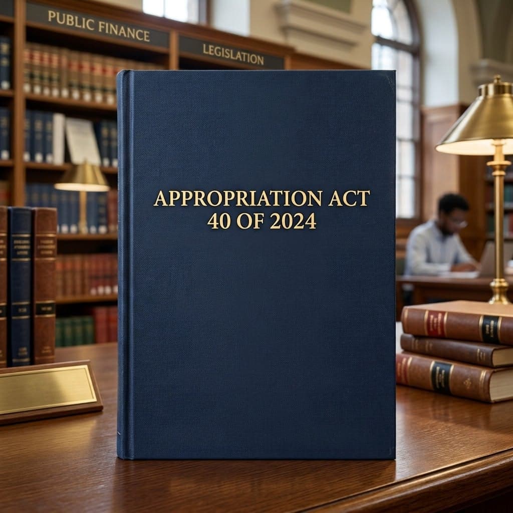 Appropriation Act 40 of 2024 (English / Setswana)