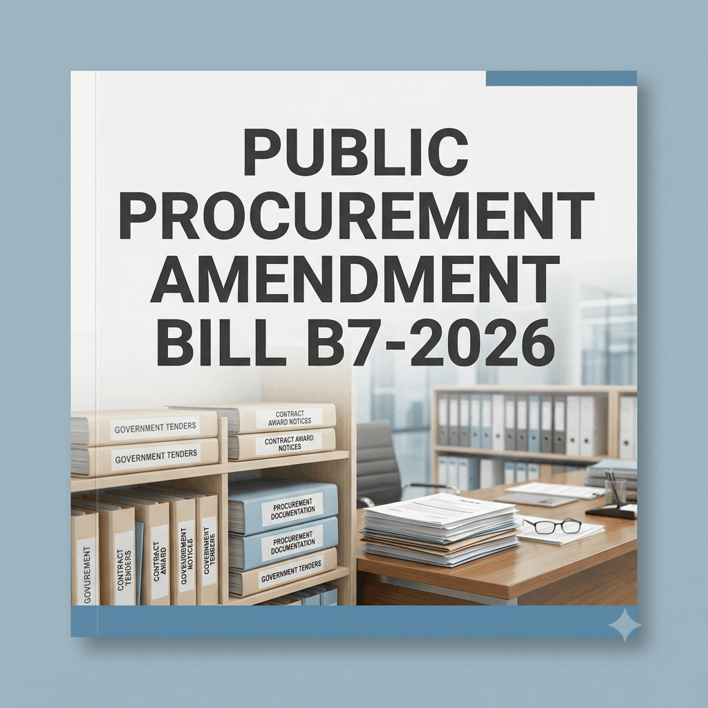 Public Procurement Amendment Bill (B7-2026)