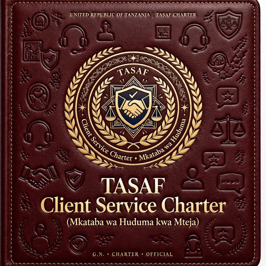 TASAF Client Service Charter (Mkataba wa Huduma kwa Mteja)