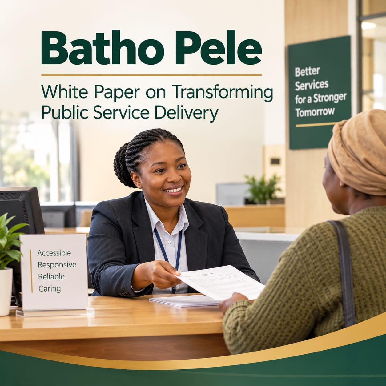 White Paper on Transforming Public Service Delivery (Batho Pele White Paper)