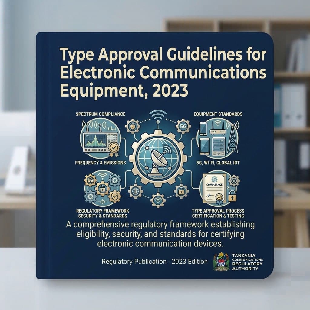 Type Approval Guidelines for Electronic Communications Equipment, 2023