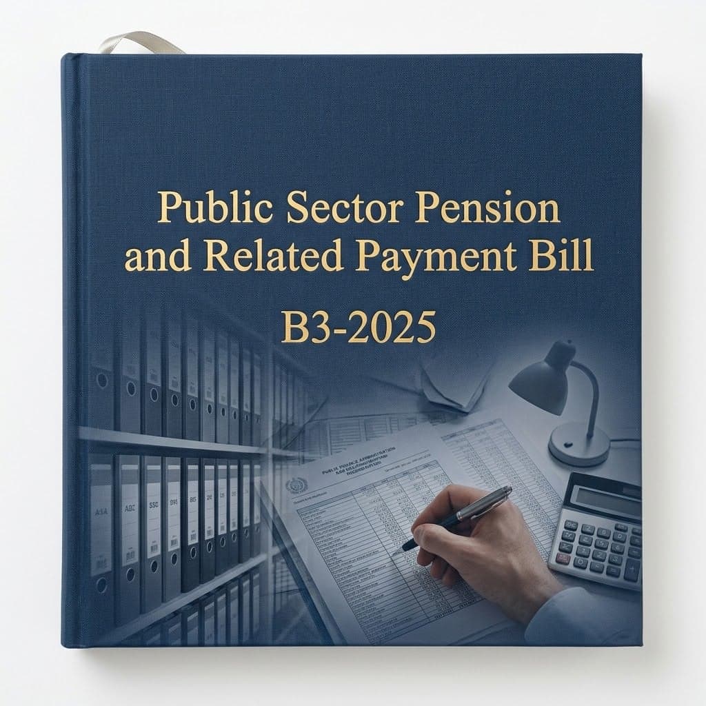 Public Sector Pension and Related Payment Bill B3-2025