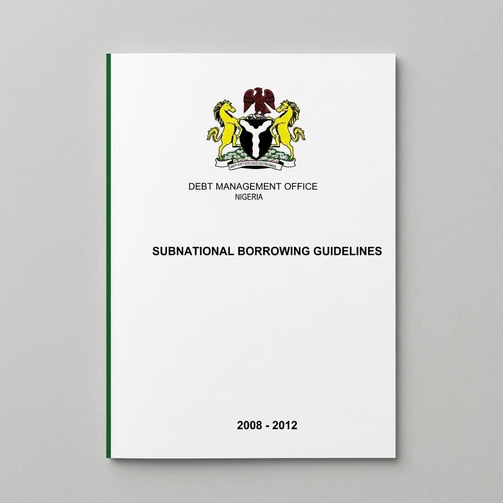 Subnational Borrowing Guidelines, 2008–2012