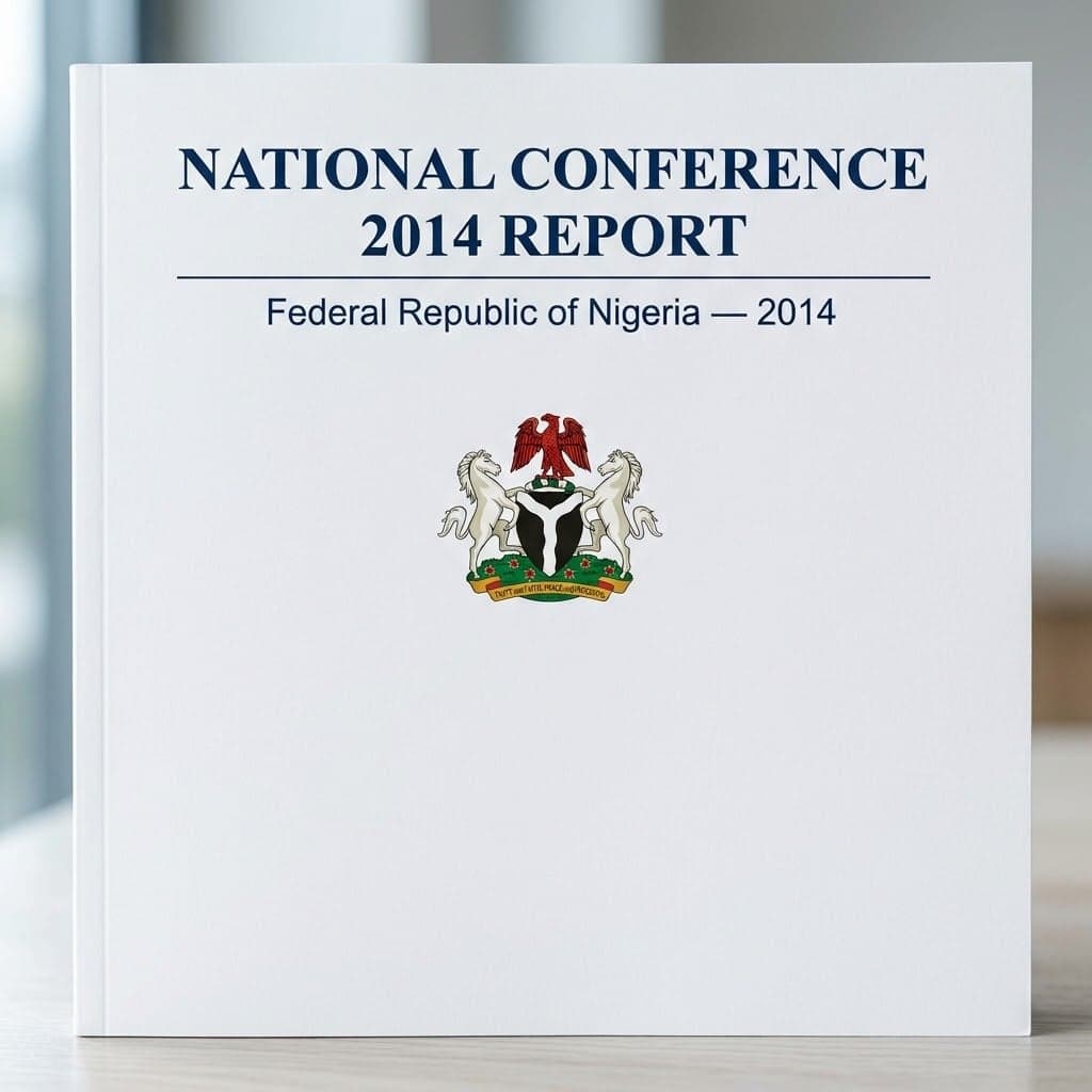 Nigeria's National Conference 2014 Report
