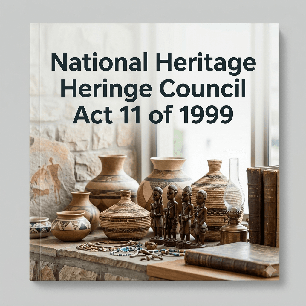 National Heritage Council Act 11 of 1999
