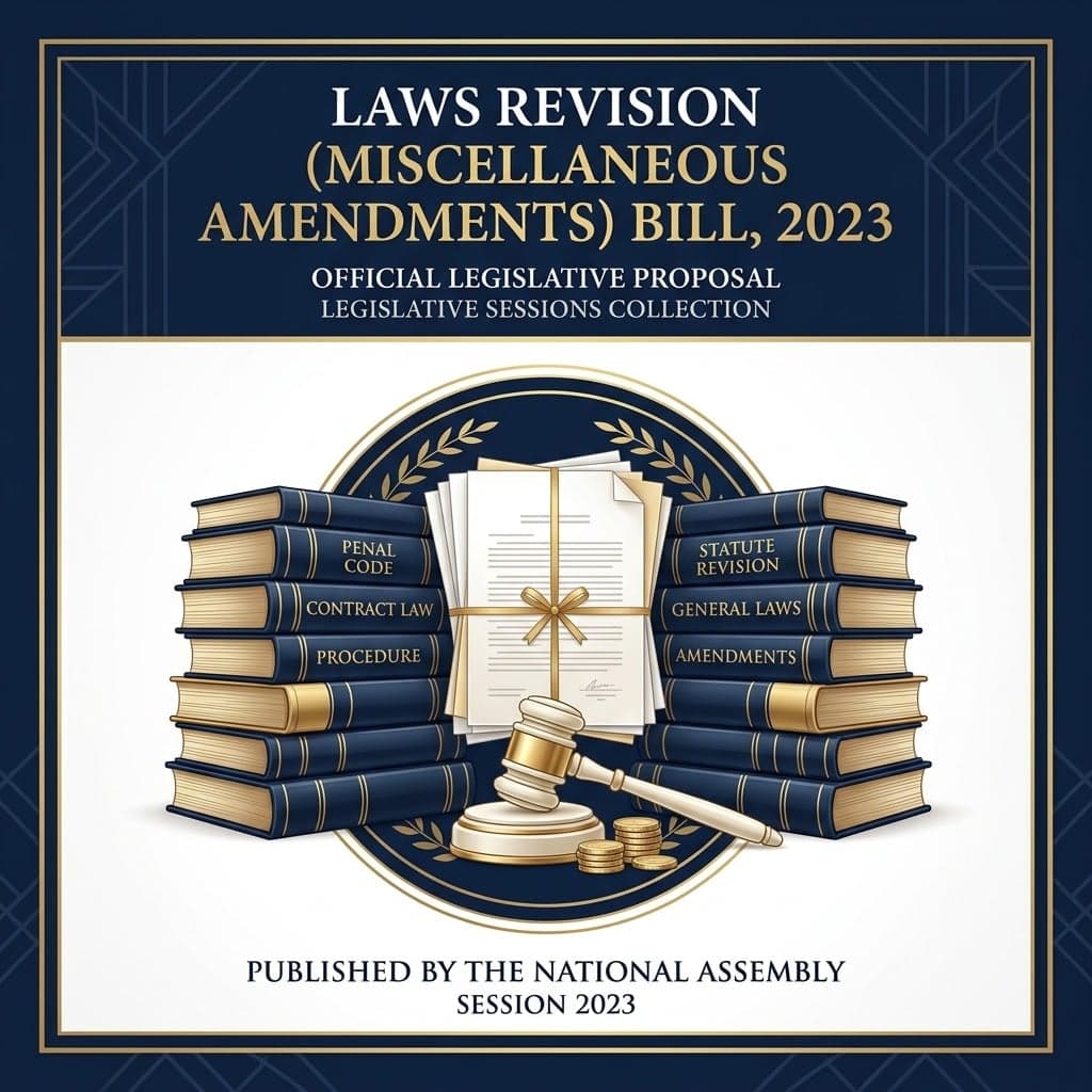 The Laws Revision (Miscellaneous Amendments) Bill, 2023