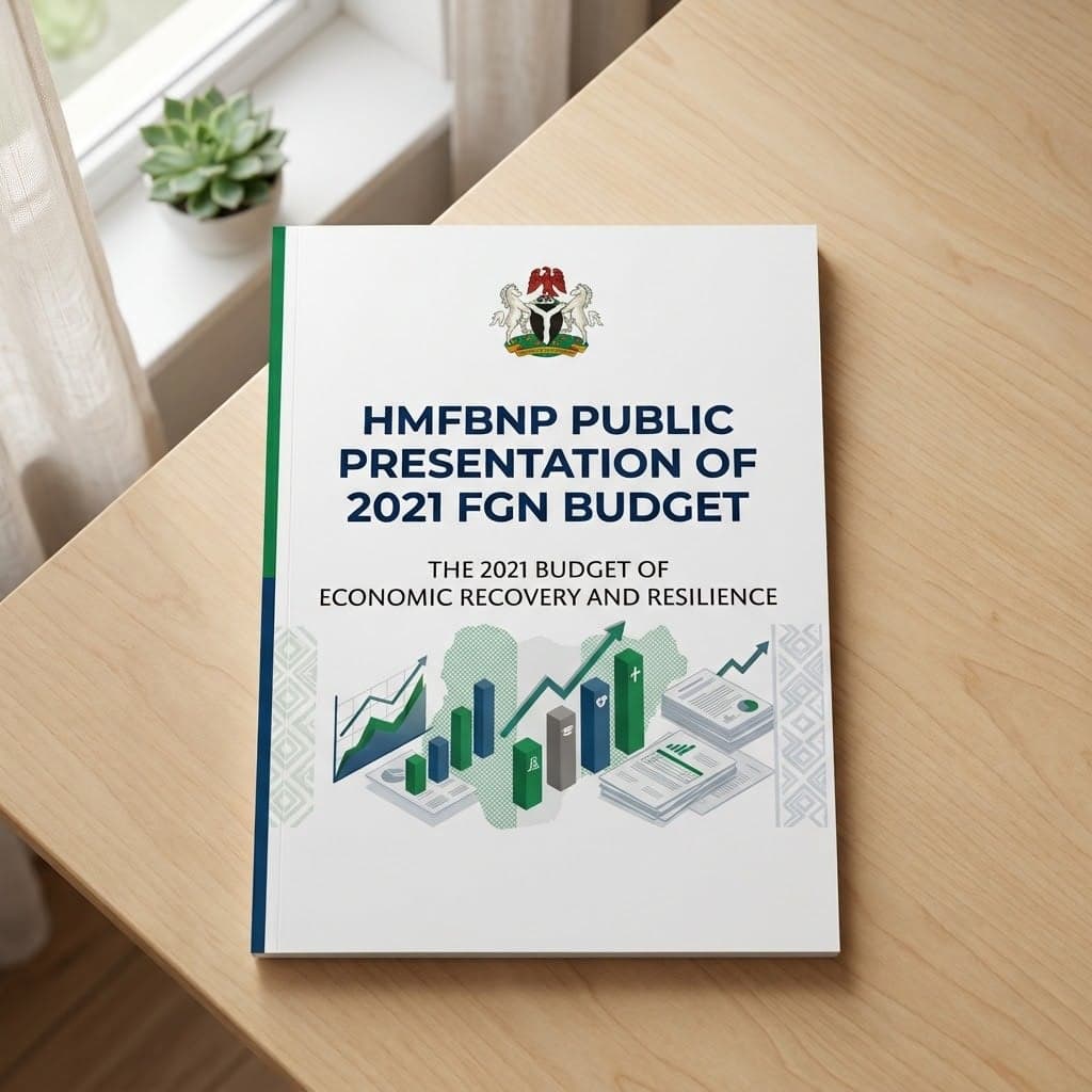 HMFBNP Public Presentation of 2021 FGN Budget