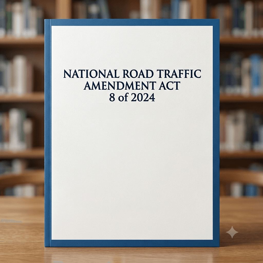 National Road Traffic Amendment Act 8 of 2024 (English / Afrikaans)