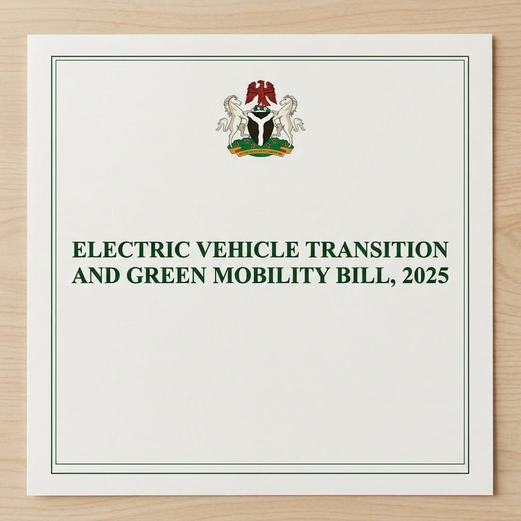 Electric Vehicle Transition and Green Mobility Bill, 2025