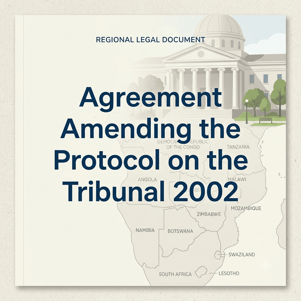 Agreement Amending the Protocol on the Tribunal 2002 - English