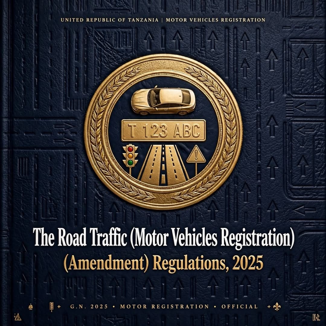 The Road Traffic (Motor Vehicles Registration) (Amendment) Regulations, 2025