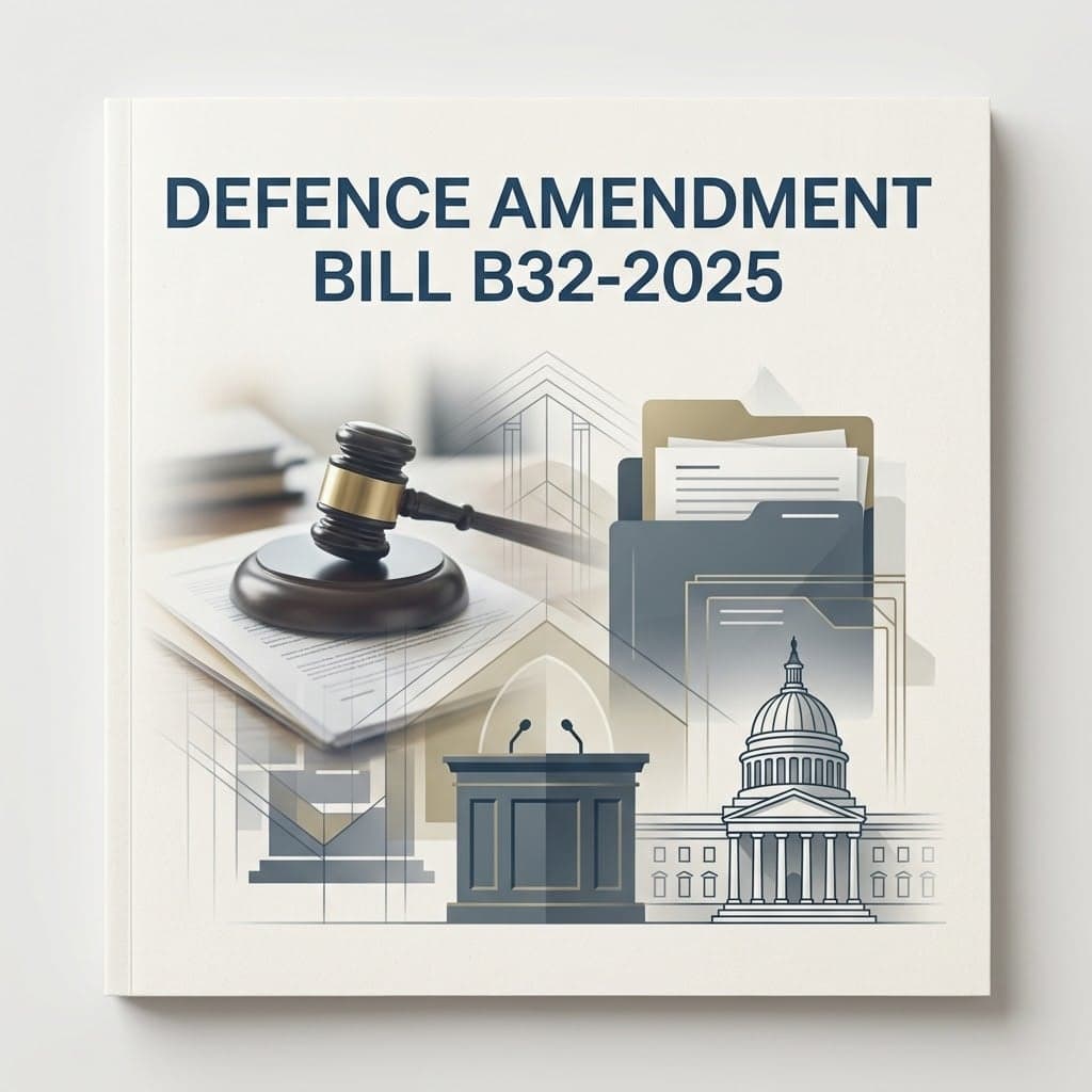 Defence Amendment Bill B32-2025