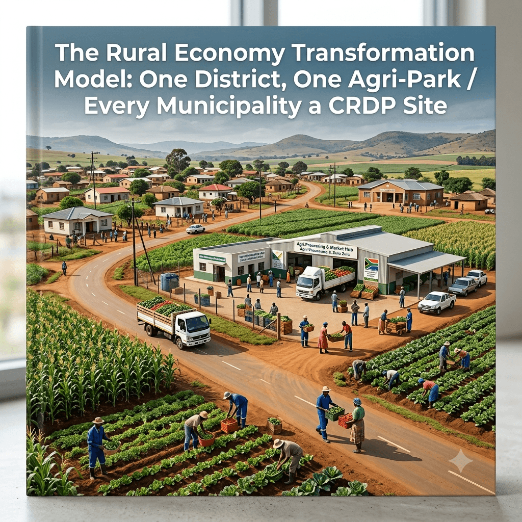 The Rural Economy Transformation Model: One District, One Agri-Park / Every Municipality a CRDP Site