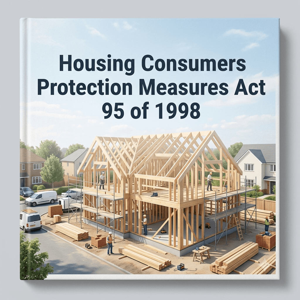 Housing Consumers Protection Measures Act 95 of 1998