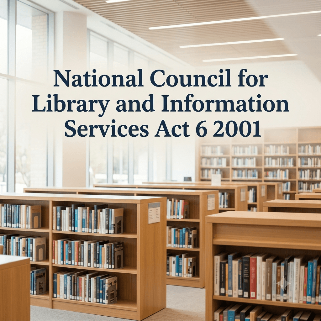 National Council for Library and Information Services Act 6 of 2001