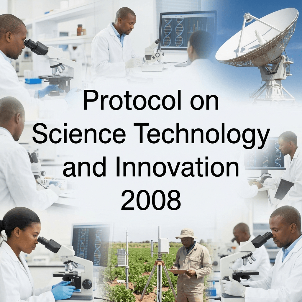 Protocol on Science Technology and Innovation 2008
